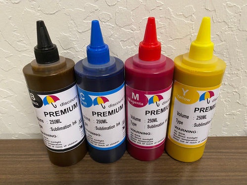 Sublimation Ink Fit for Epson printers EcoTan 502 522 et 2720 2760 371 –  discountinkllc
