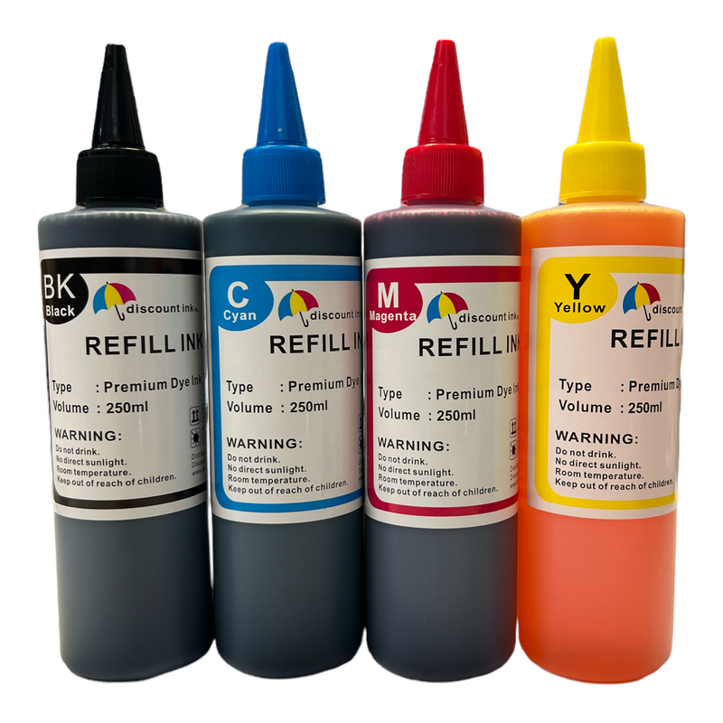1000ml dye refill ink for Epson 69 WorkForce 30 40 310 315 500 600 610 615 1100