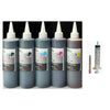 5x250ml refill pigment ink for HP 970 971 970XL 971 XL X476DW X551DW X576DW