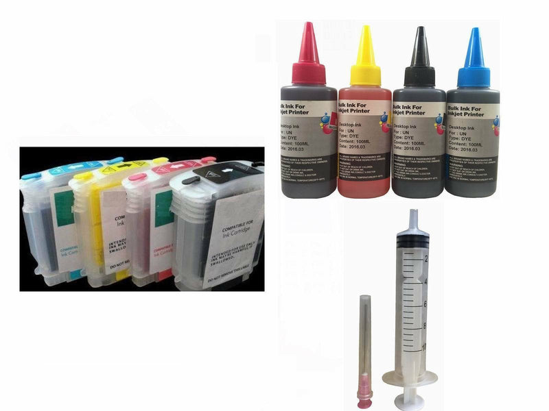 Refillable ink kit 88 88XL for HP officejet pro K550D L7500 L7400 K8600 plus ink