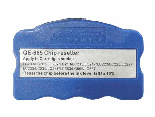 Brother LC201 LC203 LC205 LC207 Chip Resetter For Brother MFC-J4420DW MFC-J4620D