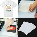 100pcs T-shirt A4 Heat Sublimation Transfer Paper for Light Fabric Printer