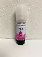 Premium Anti-UV Ink Refill Bottles T552 552 for Epson Ecotank ET-8500 ET-8550