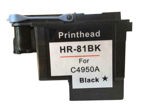 Refurbished HP 81 C4950A Black Printhead For DesignJet 5000 5500