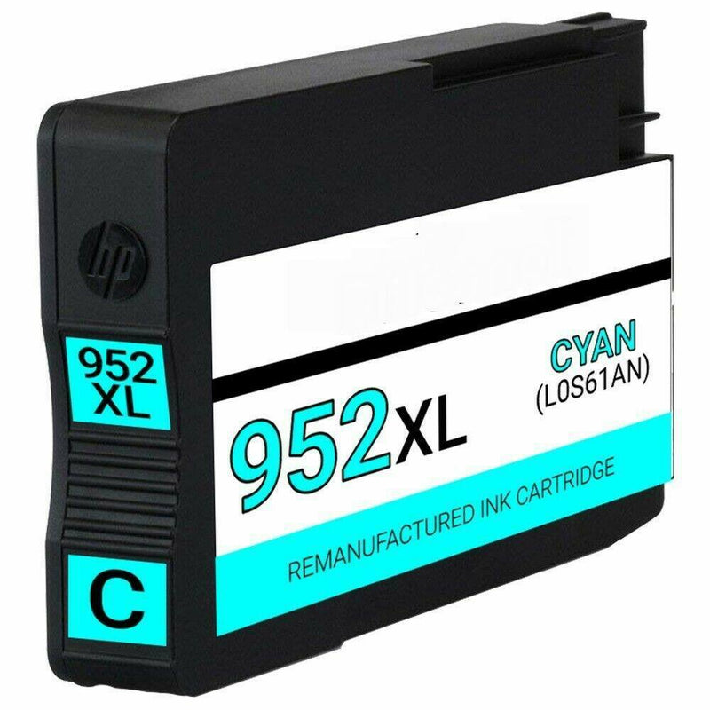 952XL Cyan Ink Cartridges For HP 952 OfficeJet Pro 7740 8210 8216 8218 8710