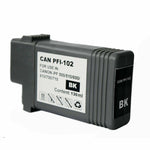 PFI-102 New Compatible ink cartridge for Canon ipf 500/600/700- A Set of 6