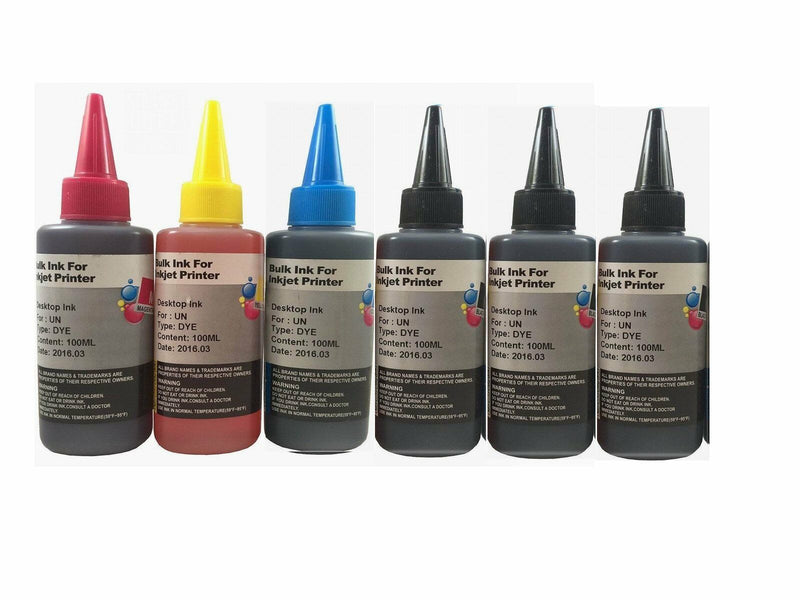 600ml Refill Ink Kit for HP Canon Brother Dell Epson Printer Cartridges