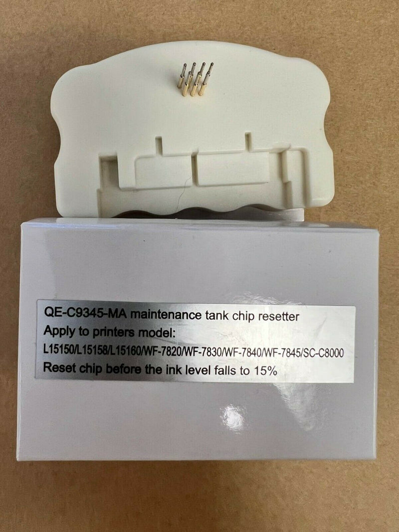 Epson Maintenance Tank Chip Resetter C9345 L15150/L 1518/L WF-7820 7830 7840
