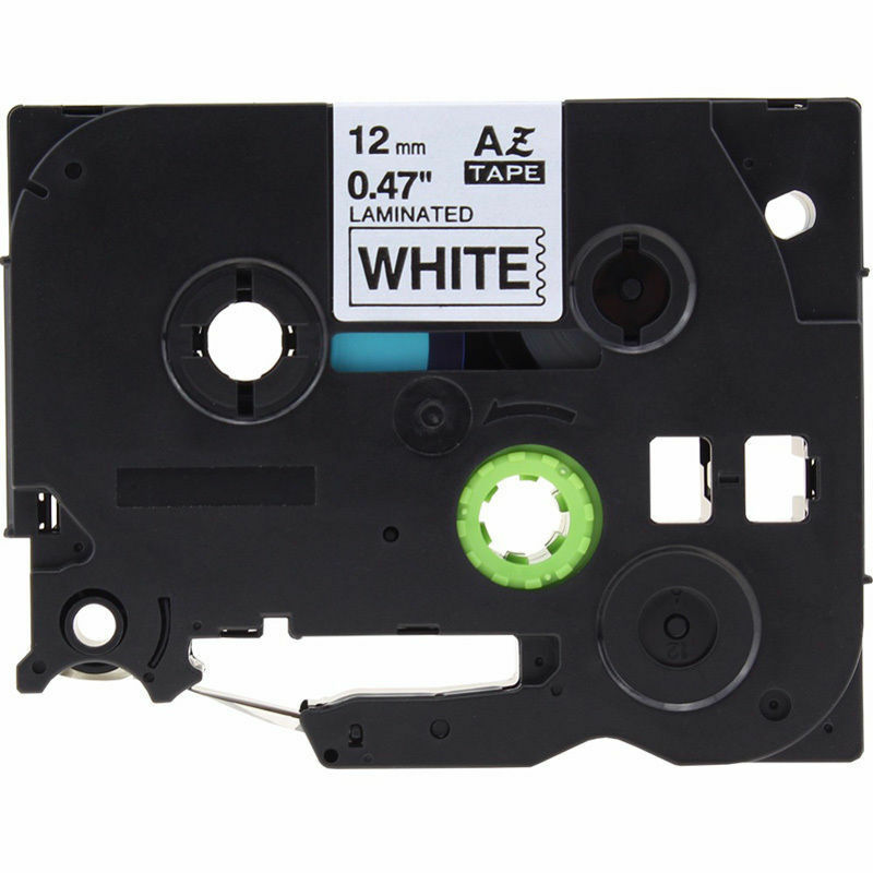 Compatible Brother 6mm 9mm 12mm 18mm 24mm Laminated P-Touch Label Tape TZe-221
