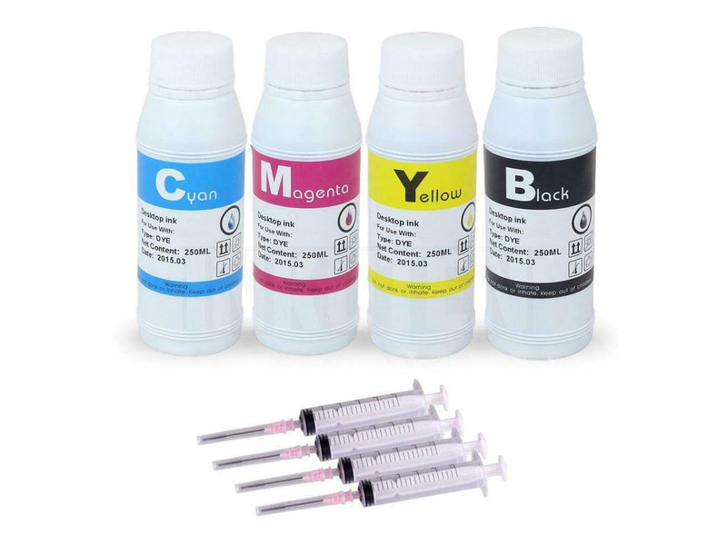 1000 ml Premium refill ink for all hp epson eco tank printers ciss
