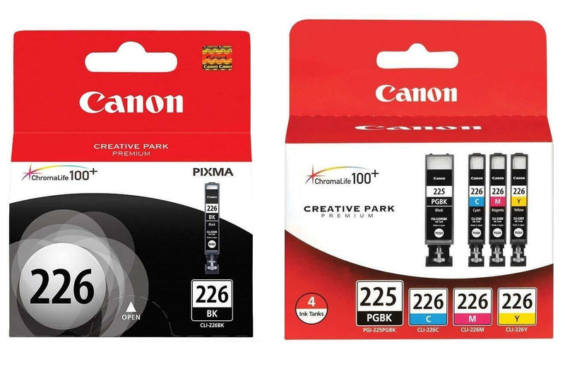 5 Pack OEM Canon PGI-225 / CLI-226 Genuine Ink Cartridges Full Set