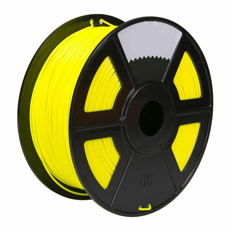 Yellow Flexible TPU 3D Printing Filament 1kg/2.2lb 1.75mm Similar to NinjaFlex