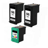 3 Ink Cartridge Compatible For HP 96 BLACK 97 COLOR Deskjet 6940 5940 9800