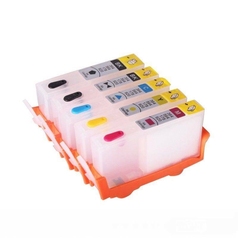 5P Combo set empty Refillable ink for HP 564 564xl