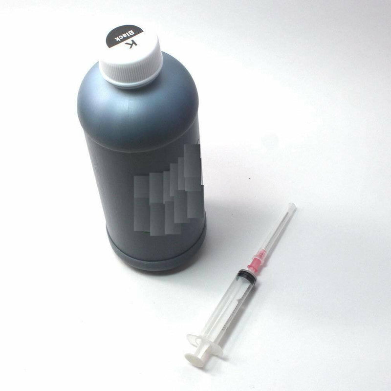 500ml Pigment Black refill ink for Canon refillable cartridge and CISS