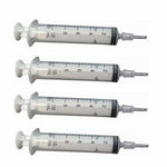 4 syringe with cartridge ink refill tip adapter for HP 932 950 952 970 980 X972