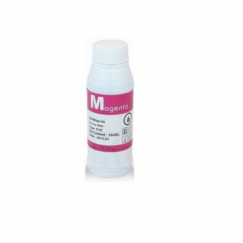 250 ml Premium magenta refill ink for all canon brother tank printers ciss