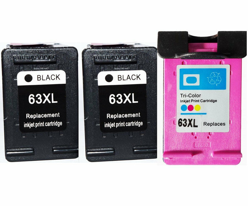 Compatible For HP 63XL 2B/1C Ink Envy 4520 4526 4512 4516 3830 4650 1110 1111