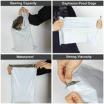 Premium White Tear-Proof Poly Mailing Envelopes Bags 6x9" Shipping Supplies