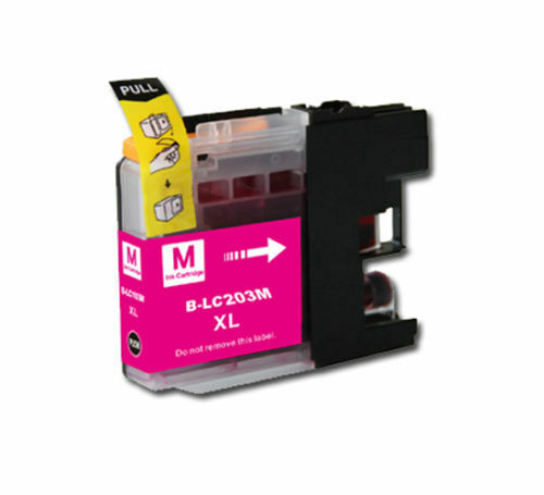 1 PK Magenta ink Cartridge w/ chip fits Brother LC203 XL J680DW J880DW J885DW