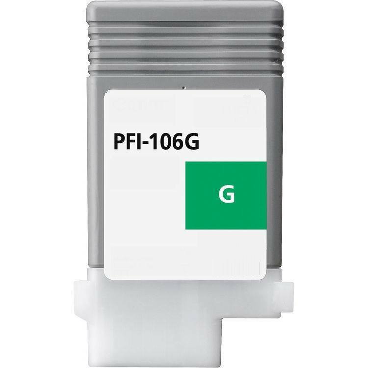 Compatible Cartridge for canon PFI-106 pfi-105 Green Ink ipf 6450 6350 6400 6300