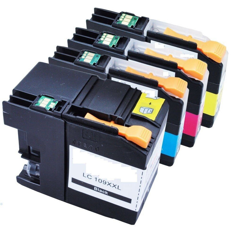 4PK Brother Compatible Ink Cartridge LC109XXL LC105XL MFC-J6520 MFC-J6720 MFC-J6