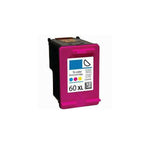 4 Pack Compatible 60XL Black+Tri-Color Ink Cartridge for HP Deskjet D1660 F2480