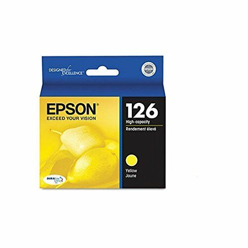 Genuine New Epson 126 T1264 Yellow Ink Cartridge C13T126220