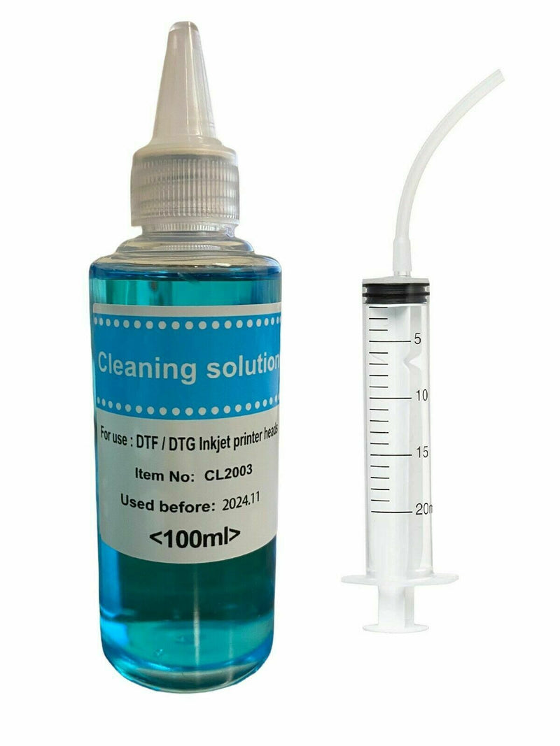 100ml Cleaning Solution Cleaning Fluid Printhead Cleaner for DTF DTG Printers