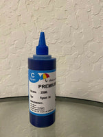 250ml Pigment Cyan bulk refill ink for HP inkjet printer