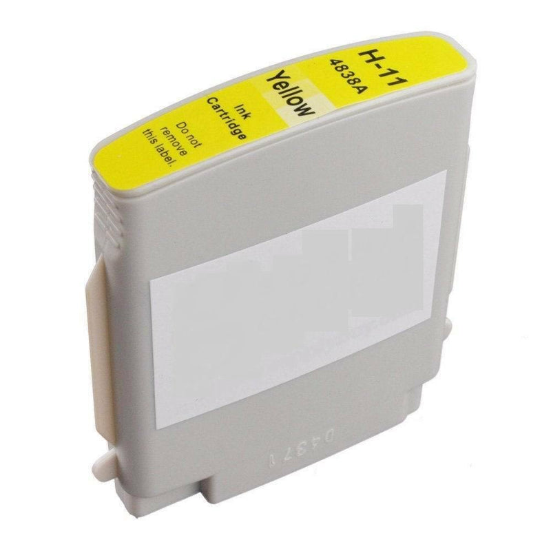 Yellow Ink cartridge Compatible for HP #11 C4838A Inkjet 1000 2250 1100 1200