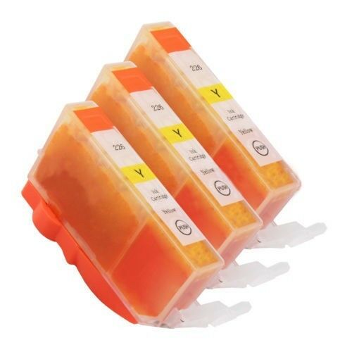 3PK YELLOW CLI-226 New Compatible Ink Cartridge for Canon CLI-226Y CLI-226