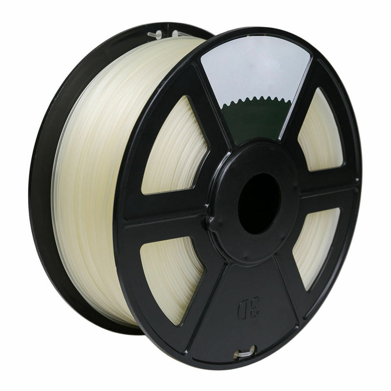 Pearl White TPU 3D Printing Filament 1kg/2.2lb 1.75mm Similar to NinjaFlex