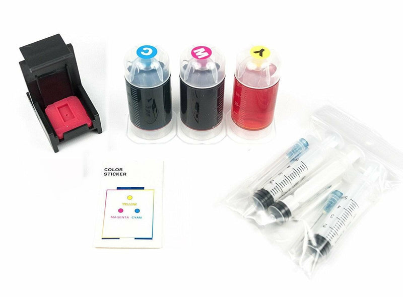 CL31 CL41 CL51 for Canon Color Refill Ink Kit Pixma MP170 MP450 iP6210D iP6220D