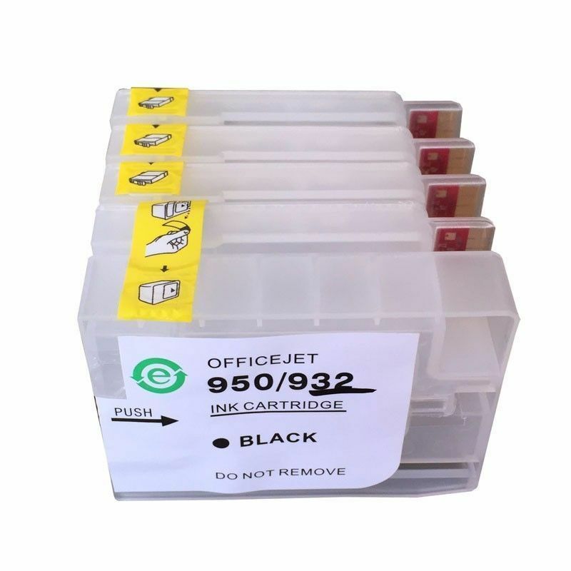 Empty Refillable Ink Cartridges for HP 932 933 Officejet7610 7612 7110 7510 7512