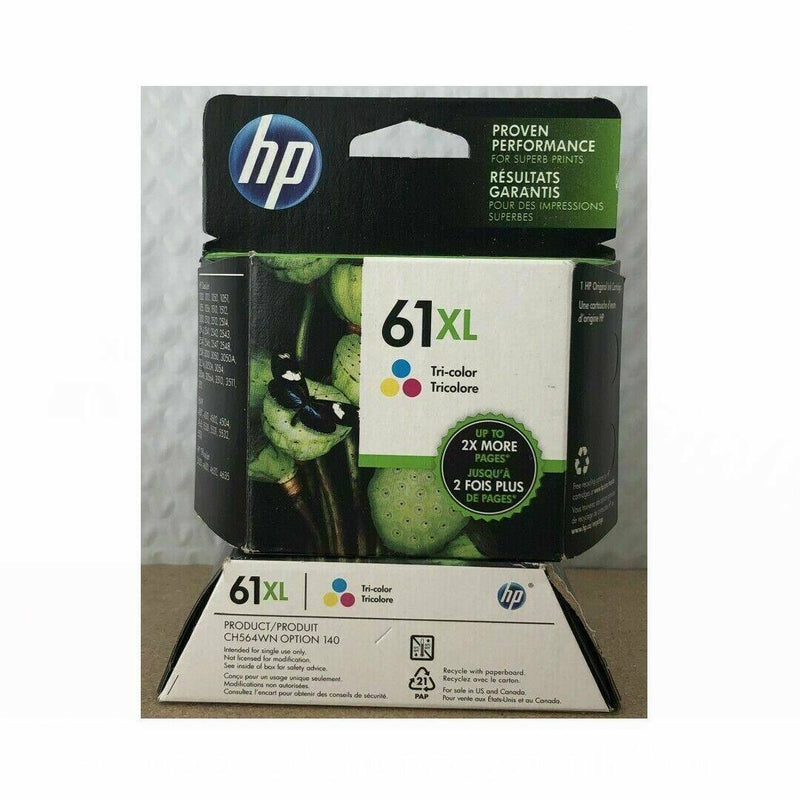 HP genuine ink cartridge 61XL Color CH564WA (retail box) EXP 2021
