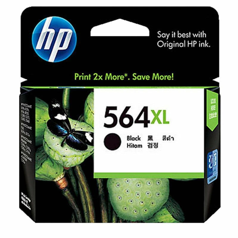 HP 564XL BLACK Genuine Ink Cartridge PhotoSmart C309a C309g C5300 C5324 C5370
