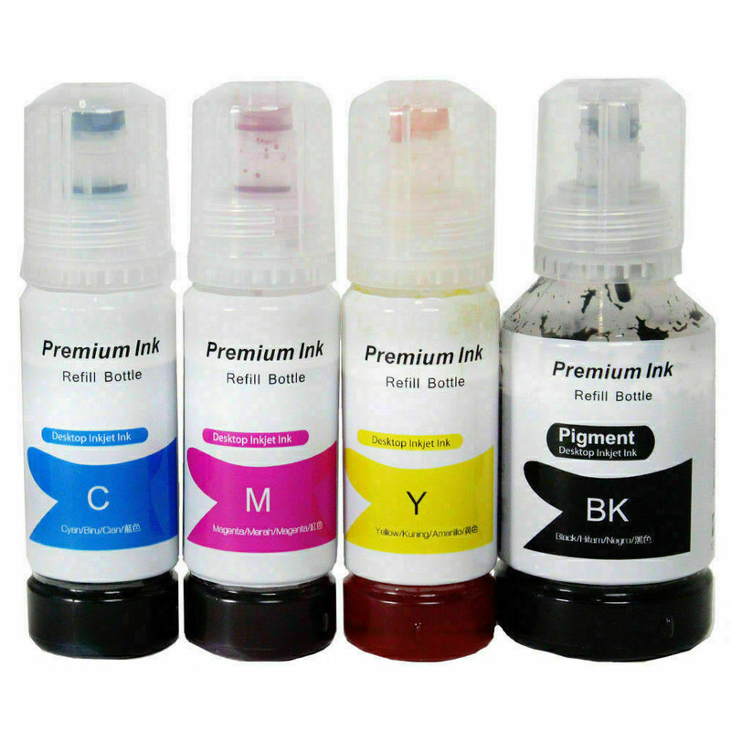 Ink Bottle Fit for Epson EcoTank ET-4760 ET-2760 ET-2750 ET-3760 ET-3750 T502