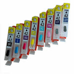 8X250ml dye refillable ink kit cartridges for canon pro-100 + Empty CLI-42