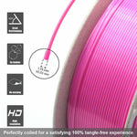 3D Printer Filament PLA SILK Magenta 1.75mm 1KG/2.2LB Spool High quality
