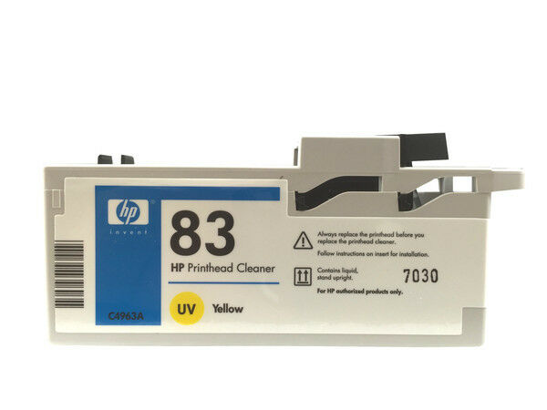 Genuine HP 83 C4963A Yellow UV Printhead Cleaner For DesignJet 5000 5500