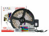 5M 16.4ft RGB 5050 LED Strip light SMD Tape 44 Key Remote 12V 4A Power Full Kit