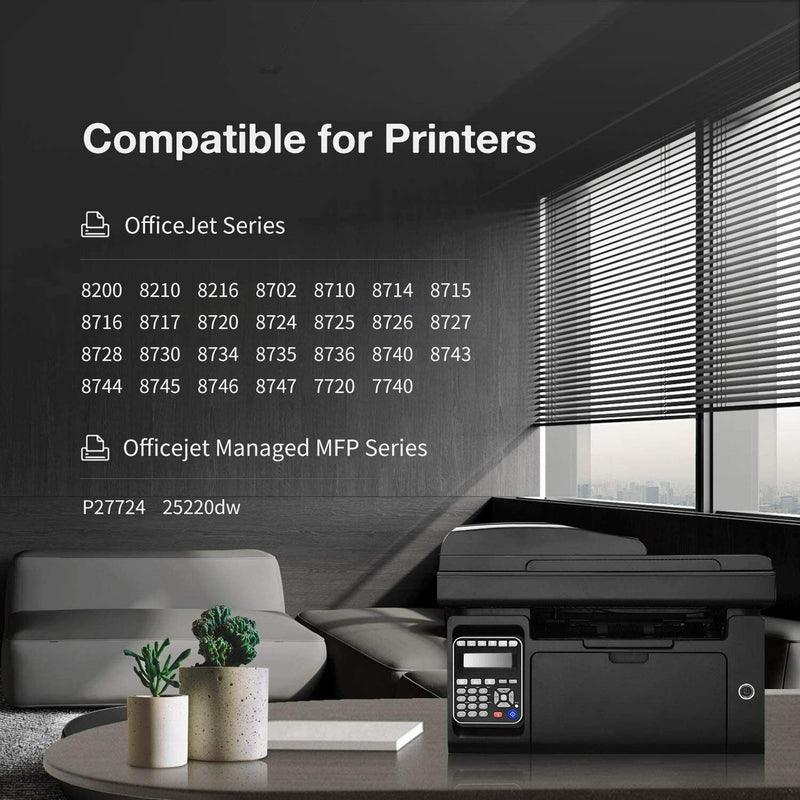 952XL CMY Ink Cartridges For HP 952 OfficeJet Pro 7740 8210 8216 8218 8710