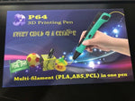 3D LCD Printing Pen Crafting Drawing Arts Printer PLA ABS PCL + 5m Filament Kits
