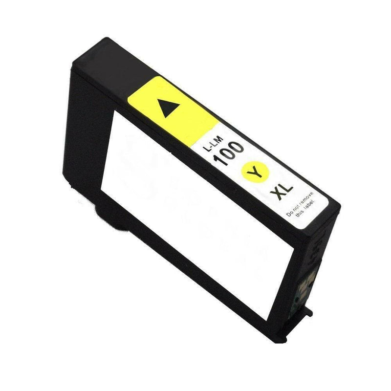 Compatible For Lexmark # 100XL Yellow Ink 100 XL Prevail Pro705 Prospect Pro205