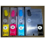 4P Compatible HP 932XL 933XL Refillable Ink Cartridges with Chips show ink level