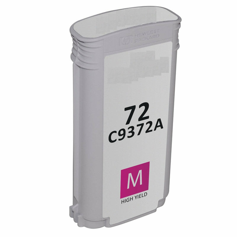 Remanufactured Replacement Ink Cartridge for HP C9372A HP 72 Magenta