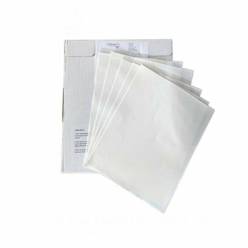 Suger Sheets Edible Paper Print-Ons Sheets A4 (8.3 x 11.7 Inch), 12 sheets