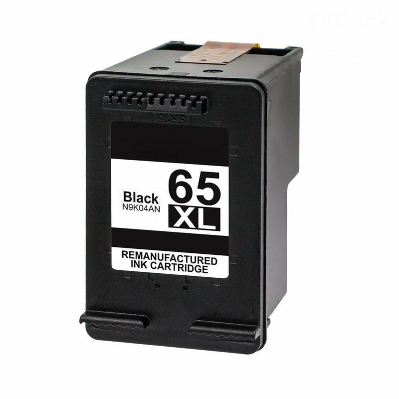 1 Black Ink Cartridge compatible for HP 65XL 65 N9K04AN Deskjet 3752 3755 3758