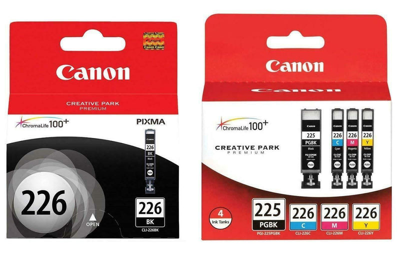 New Genuine Canon PGI-225 CLI-226 5PK Ink Cartridges PIXMA iX6520 PIXMA MG5120
